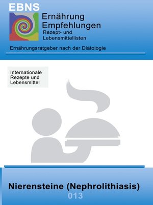 cover image of Ernährung bei Nierensteine